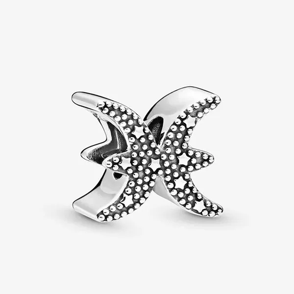 Hạt Vòng Charm Pandora Moments Cung Hoàng Đạo Song Ngư 798426C01 Màu Bạc - Trang sức - Vua Hàng Hiệu