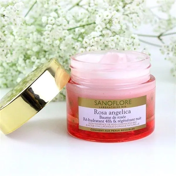 Kem Dưỡng Ẩm Đêm Tái Tạo Sâu Sanoflore Rosa Angelica Baume De Rosée Nuit 50ml - Mỹ phẩm - Vua Hàng Hiệu