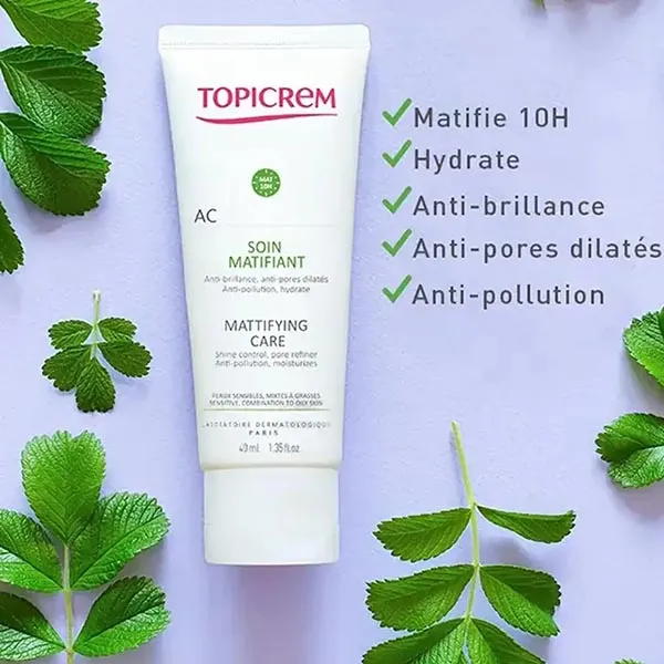 Kem Dưỡng Ẩm, Giảm Nhờn Cho Da Nhờn Mụn Topicrem Ac Mattifying Care 40ml - Mỹ phẩm - Vua Hàng Hiệu