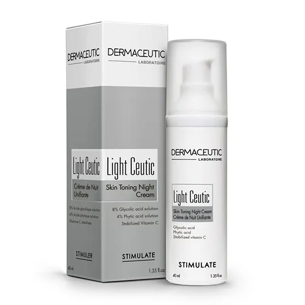 Kem Dưỡng Hỗ Trợ Làm Trắng Da Ban Đêm Dermaceutic Light Ceutic 40ml - Mỹ phẩm - Vua Hàng Hiệu