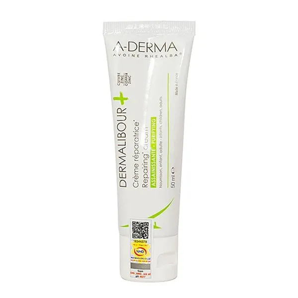 Kem Dưỡng Hỗ Trợ Phục Hồi Da, Làm Dịu Kích Ứng A-Derma Dermalibour+ Repairing Cream 50ml - Mỹ phẩm - Vua Hàng Hiệu