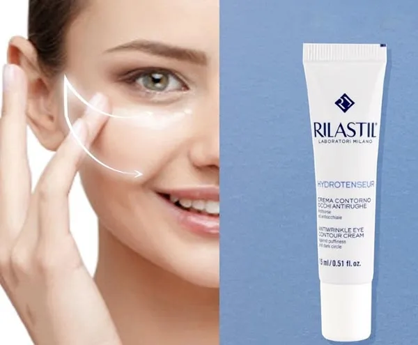Kem Dưỡng Mắt Rilastil Hydrotenseur Antiwrinkle Eye Contour Cream 15ml