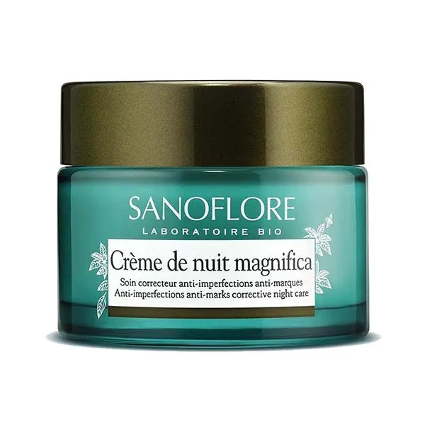 Kem Dưỡng Trắng Da Ban Đêm Sanoflore Creme De Nuit Magnifica Cho Da Dầu Mụn 50ml - Mỹ phẩm - Vua Hàng Hiệu