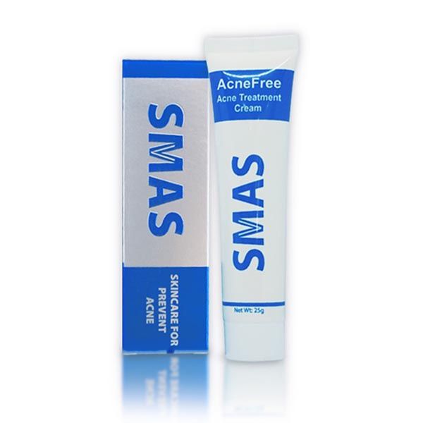 Kem Hỗ Trợ Giảm Mụn SMAS AcenFree Acne Treatment Cream 25g - 2