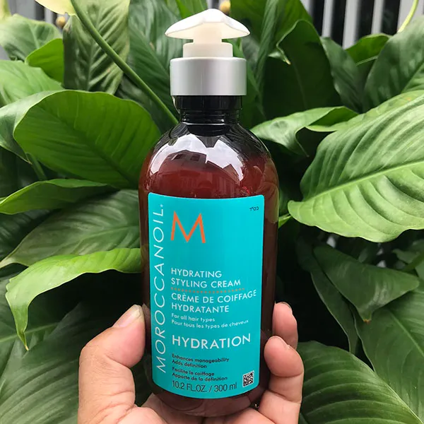 Kem Tạo Kiểu Dưỡng Ẩm Moroccanoil Hydrating Styling Cream 300ml - Chăm sóc tóc - Vua Hàng Hiệu