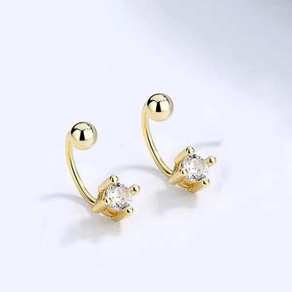 Khuyên Tai LiLi Jewelry Đính Đá CZ Jezebel Lili_873257 Màu Vàng