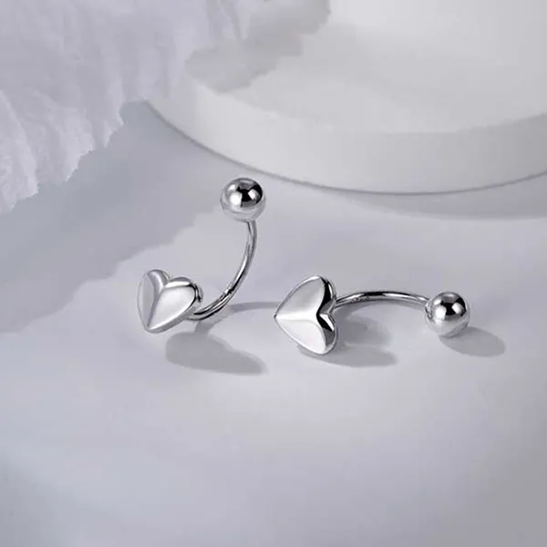 Khuyên Tai LiLi Jewelry White Heart LiLi_616591 Màu Trắng - Trang sức - Vua Hàng Hiệu