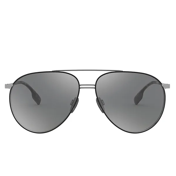 Kính Mát Burberry Aviator Men Sunglasses BE3108 12956G 60 Màu Xám - Kính mắt - Vua Hàng Hiệu