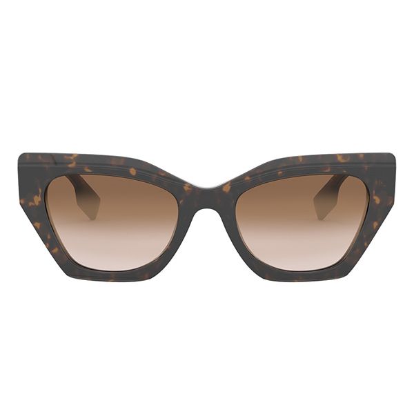 Kính Mát Burberry Brown Gradient Cat Eye Ladies Sunglasses BE4299F 383013 52 Màu Nâu - 1