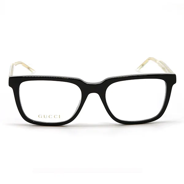 Kính Mắt Cận Gucci Black Plastic Rectangle Eyeglasses GG0560O-001 55mm Màu Đen T_QT