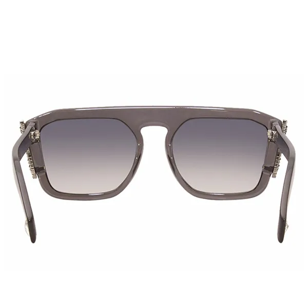 Kính Mát Fendi Dark Grey Gradient Square Ladies Sunglasses FF 0381/S KB7 55 Màu Xám
