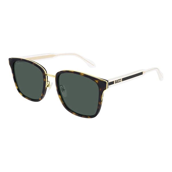 Kính Mát Gucci Green Square Men's Sunglasses GG0563SK 002 55 Màu Xanh Green - 3