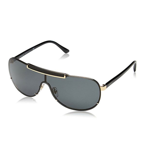 Kính Mát Versace Black Dark Grey Sunglasses VE2140 100287 40 Màu Đen Xám - 3