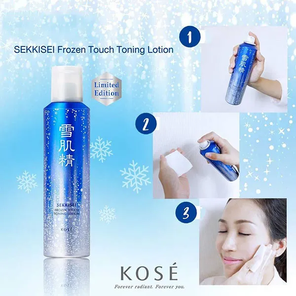 Lotion Dưỡng Da Kosé Sekkisei Frozen Touch Toning Lotion 180ml - Mỹ phẩm - Vua Hàng Hiệu