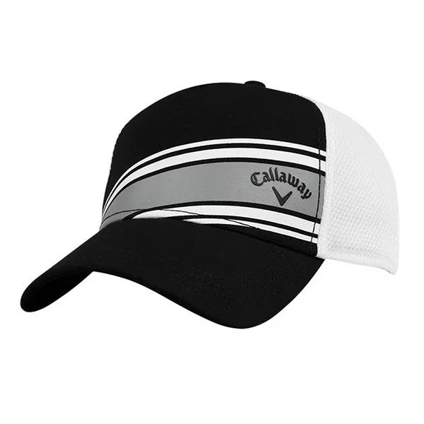Mũ Callaway Stripe Mesh ADJ Màu Đen Phối Trắng - Mũ nón - Vua Hàng Hiệu