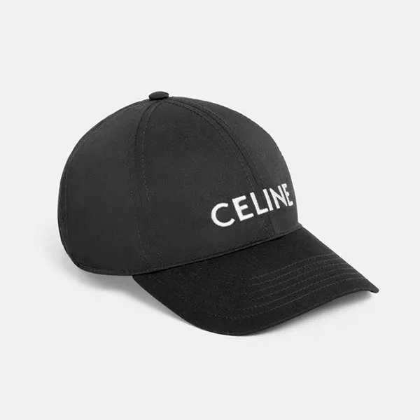 Mũ Celine Cotton Drill Baseball Capblack Màu Đen Size M - Mũ nón - Vua Hàng Hiệu