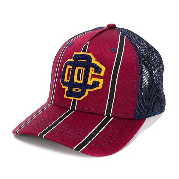 Mũ Dsquared2 Icon DC Varsity Crest Baseballcap Cap Kappe Basebalkappe Hat Hut Màu Đỏ - Mũ nón - Vua Hàng Hiệu
