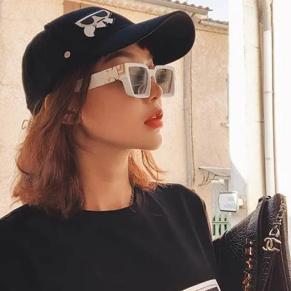 Mũ Karl Lagerfeld Original Cap Cocktail Màu Đen