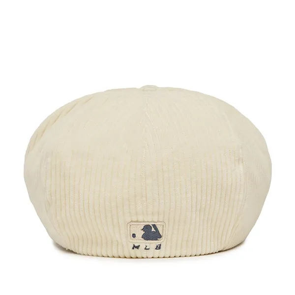 Mũ MLB Corduroy Newsboy Cap New York Yankees 3ACBC0126-50CRS Màu Trắng - Mũ nón - Vua Hàng Hiệu