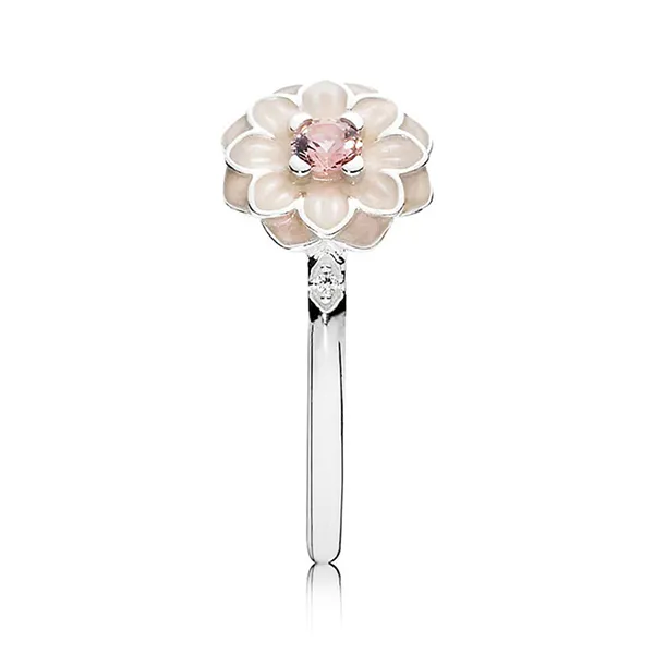 Nhẫn Pandora Blooming Dahlia Ring 190985NBP Màu Bạc Size 50