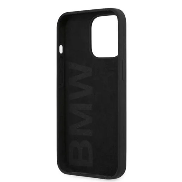 Ốp Điện Thoại BMW iPhone 13 Pro Max BMHCP13XSLBLBK Màu Đen - Phụ Kiện Công Nghệ - Vua Hàng Hiệu
