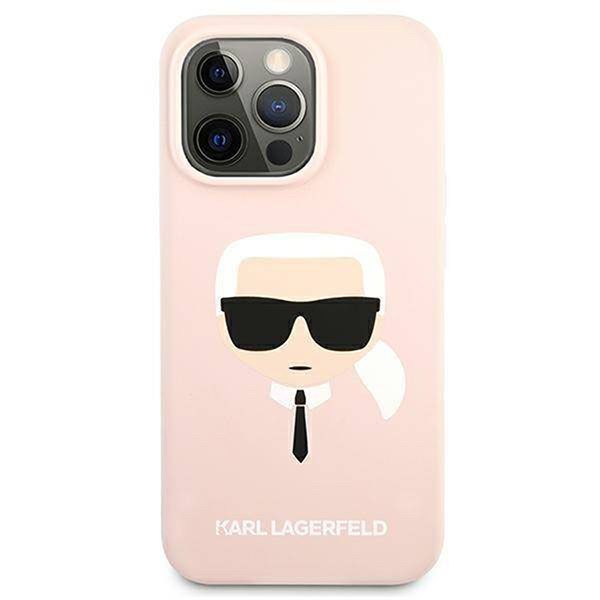 Ốp Điện Thoại Karl Lagerfeld iPhone 13 Pro Max KLHCP13XSLKHLP Ông Già Màu Hồng - 3