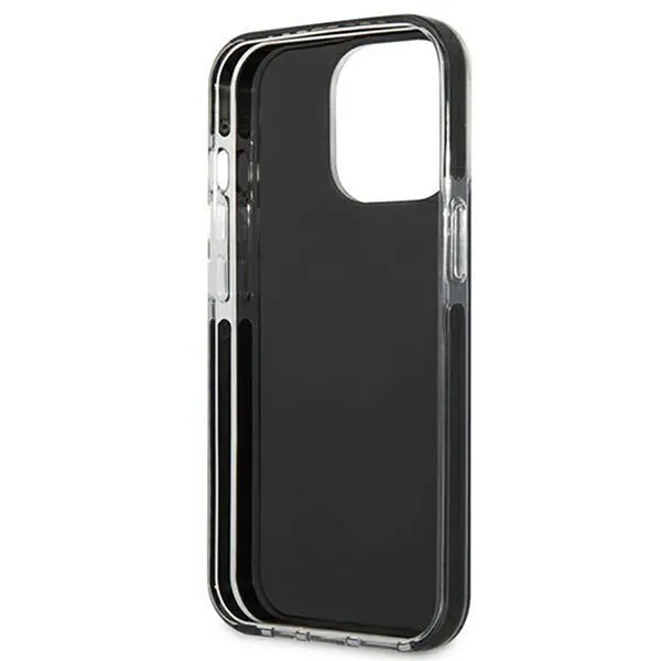 Ốp Điện Thoại Karl Lagerfeld iPhone 13 Pro Max KLHCP13XTPEIKK Hình Ông Già Màu Đen Silicon