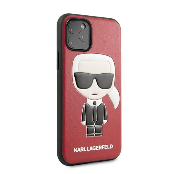 Ốp Điện Thoại Karl Lagerfeld iPhone X/XS KLHCPXIKPURE Màu Đỏ - Phụ Kiện Công Nghệ - Vua Hàng Hiệu