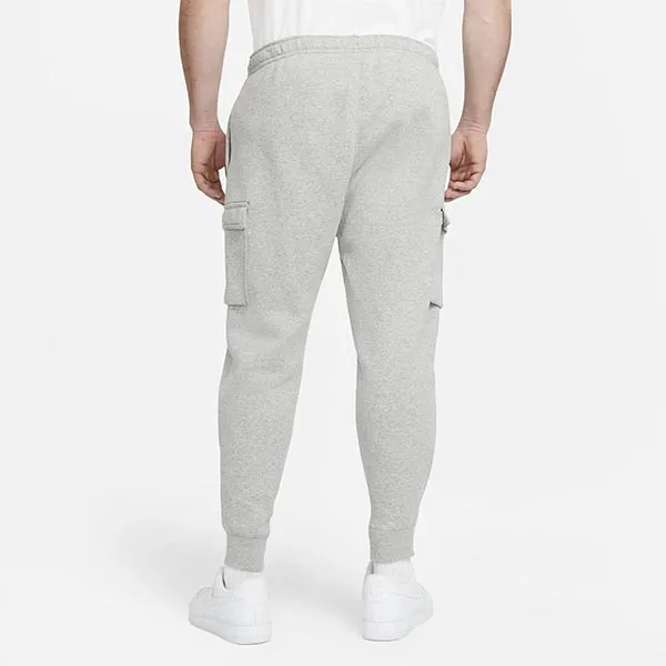 Quần Dài Nỉ Nike Club Cargo Pants Unisex Gray CD3129-063 Màu Xám Size M - Thời trang - Vua Hàng Hiệu