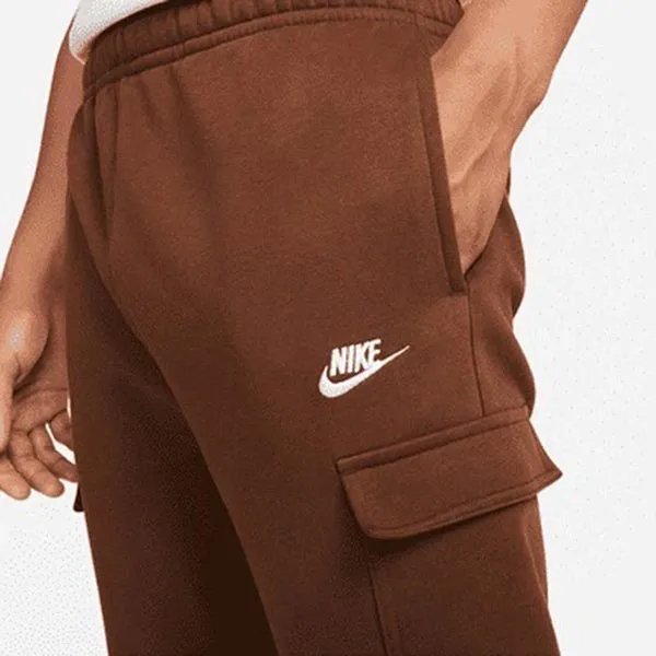 Quần Dài Nỉ Nike NSW Club Fleece CD3129-259 Màu Nâu Size XS