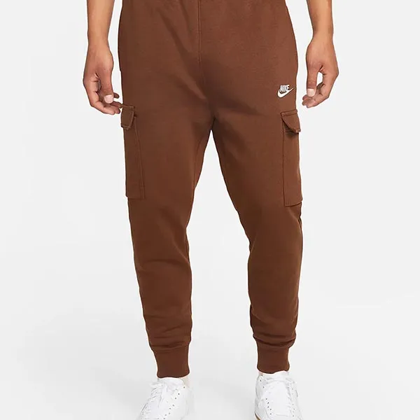 Quần Dài Nỉ Nike NSW Club Fleece CD3129-259 Màu Nâu Size XS