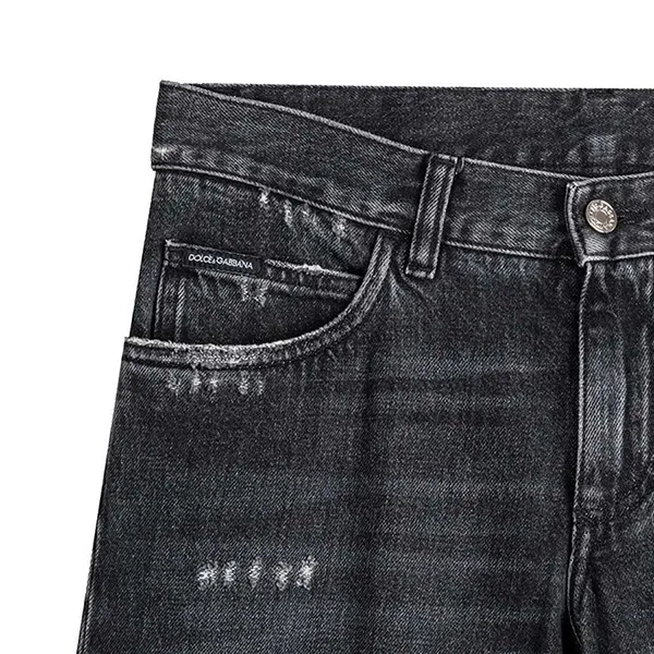 Quần Jeans Nam Dolce & Gabbana D&G Grey Slim GY07CD G8EG4 S9001 Màu Xám Size 46