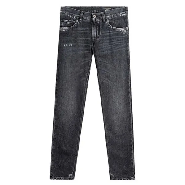 Quần Jeans Nam Dolce & Gabbana D&G Grey Slim GY07CD G8EG4 S9001 Màu Xám Size 46