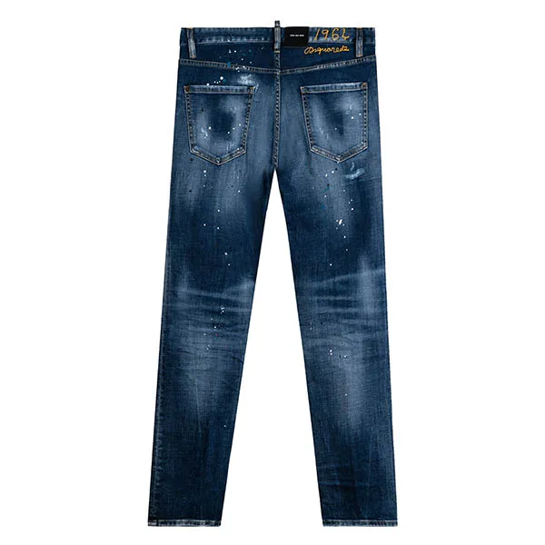 Quần Jeans Dsquared2 Logo 1964 Cool Guy S71LB1113 S30664 470 Màu Xanh Size 46 - Thời trang - Vua Hàng Hiệu