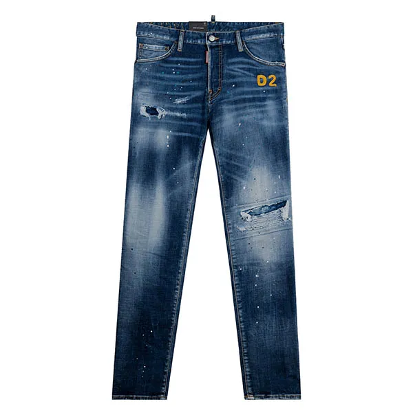 Quần Jeans Dsquared2 Logo 1964 Cool Guy S71LB1113 S30664 470 Màu Xanh Size 48