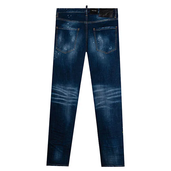 Quần Jeans Dsquared2 Logo ICON Cool Guy S79LA0051 S30342 470 Màu Xanh Size 46