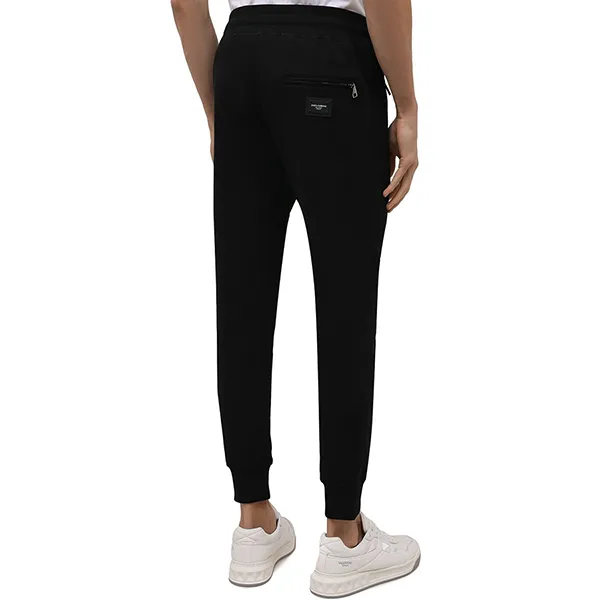 Quần Nam Jogger Dolce & Gabbana D&G GYPQAZ G7WR0 N0000 Màu Đen Size 44