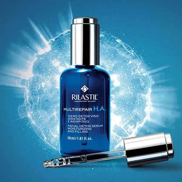 Serum Thải Độc Và Dưỡng Ẩm Da Rilastil Multirepair H.A Facial Detox Serum Moisturizing And Filling 30ml - Mỹ phẩm - Vua Hàng Hiệu
