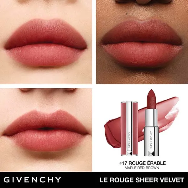 Set Son Givenchy Mini Le Rouge Couture Lipstick 4 Màu (Phiên Bản Giới Hạn) - Son Môi - Vua Hàng Hiệu