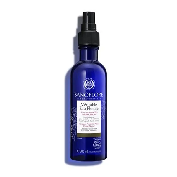 Toner Sanoflore Véritable Eau Florale De Rose Ancienne Certifiée Bio 200ml - Mỹ phẩm - Vua Hàng Hiệu