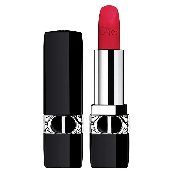 Son Dior Rouge Dior Matte 784 Rouge Rose Lipstick Màu Đỏ Hồng - Son Môi - Vua Hàng Hiệu