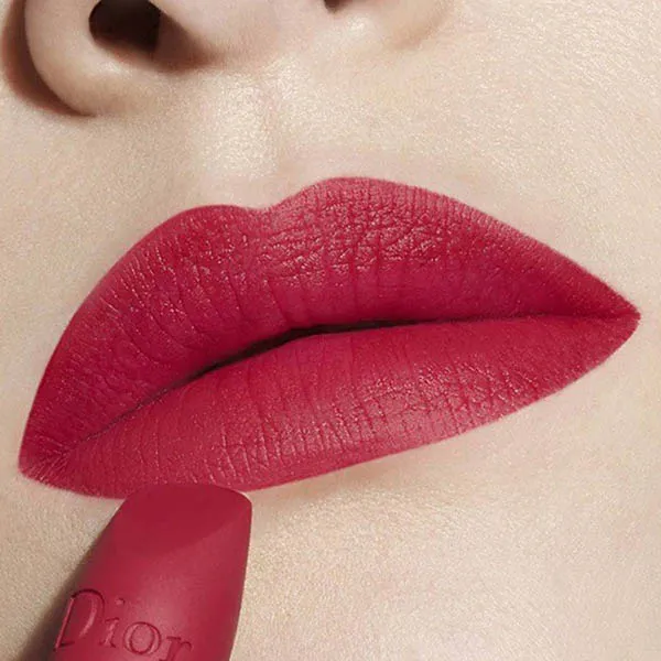 Son Dior Rouge Dior Matte 784 Rouge Rose Lipstick Màu Đỏ Hồng - Son Môi - Vua Hàng Hiệu