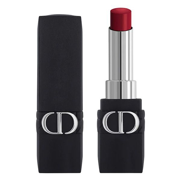 Son Dior Rouge Dior Forever Transfer-Proof Lipstick 879 Forever Passionate Màu Đỏ Mận - 1