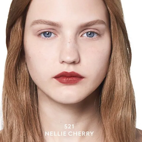 Son Kem Gucci 521 Nellie Cherrie Màu Đỏ Gạch - Son Môi - Vua Hàng Hiệu