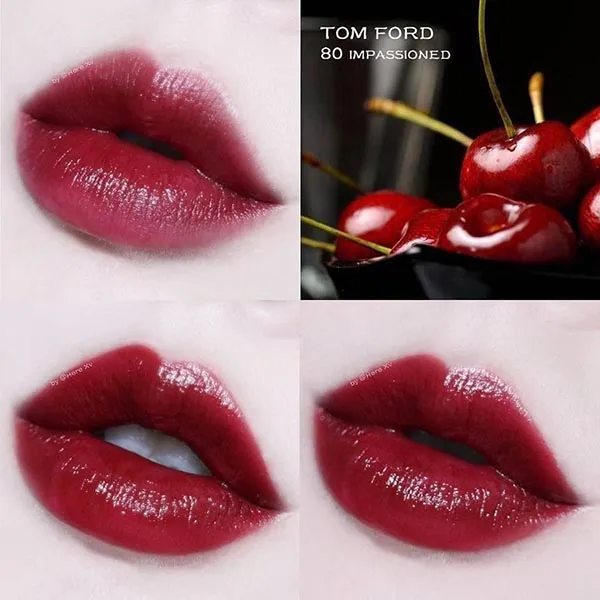 Son Tom Ford 80 Impassioned Mini Màu Đỏ Mận 2G
