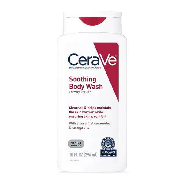 Sữa Tắm Dịu Nhẹ Cho Da Khô Cerave Soothing Body Wash 296ml