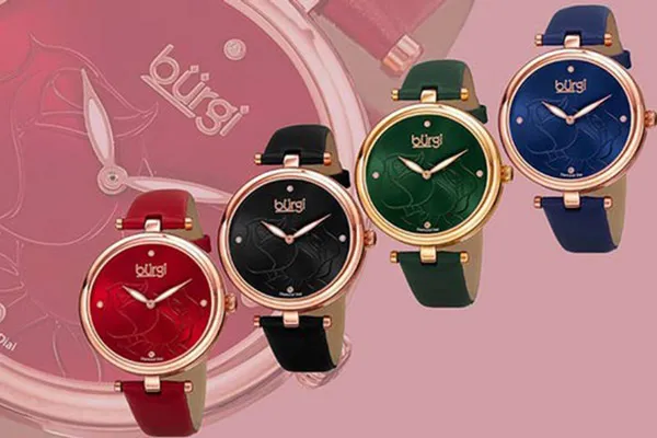 Đồng Hồ Nữ Burgi BUR195 Màu Đỏ - Đồng hồ - Vua Hàng Hiệu