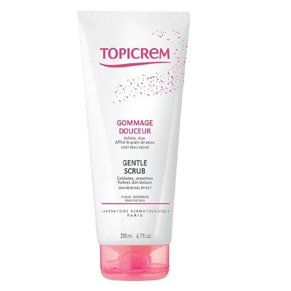 Gel Tẩy Tế Bào Chết Mặt Và Toàn Thân Topicrem Gentle Scrub Face & Body 200ml - Mỹ phẩm - Vua Hàng Hiệu