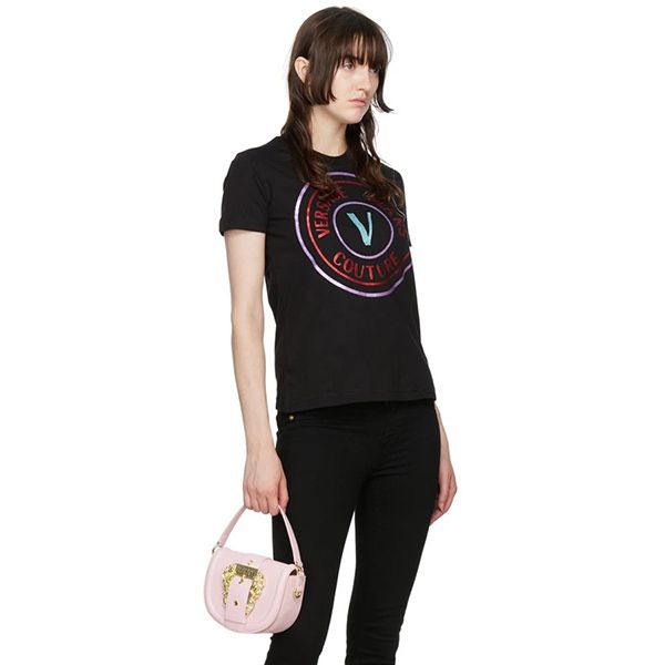 Túi Cầm Tay Versace Jeans Couture Ladies Mini Bag Màu Hồng - 4
