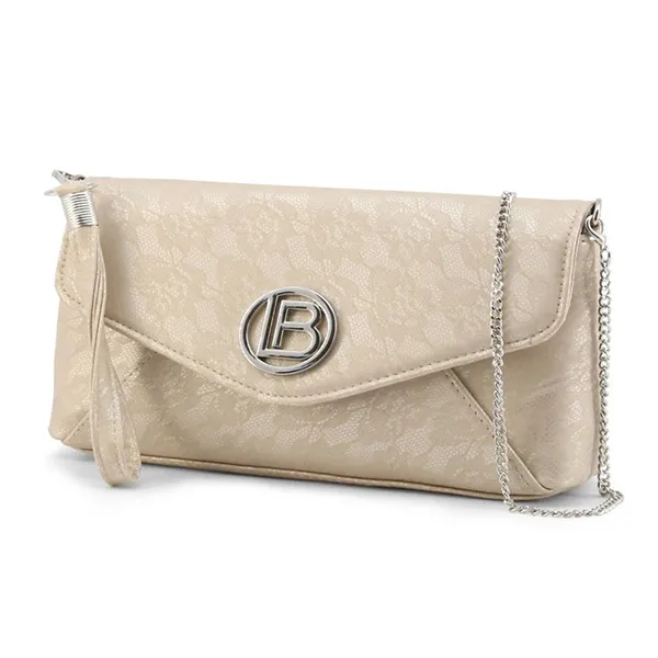 Túi Đeo Chéo Clutch Laura Biagiotti LB22S-307_LIGHT GOLD Màu Be - Túi xách - Vua Hàng Hiệu